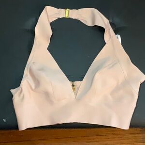 Babaton Pink Halter Bralette